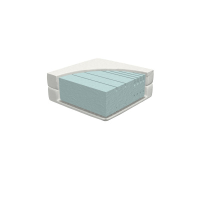 LifeTime 7-Zone Cold Foam Mattress rolled H2, 90x200 cm, Height 15 cm