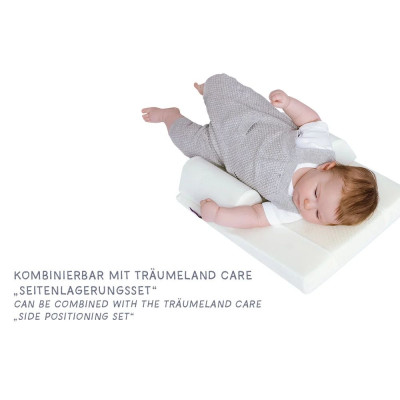 Träumeland Visko Care Wedge Pillow Anti Reflux for babies 42 x 40 cm