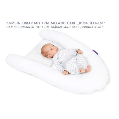 Träumeland Care Wolke ergonomisches Babykopfkissen 25 x 40 cm