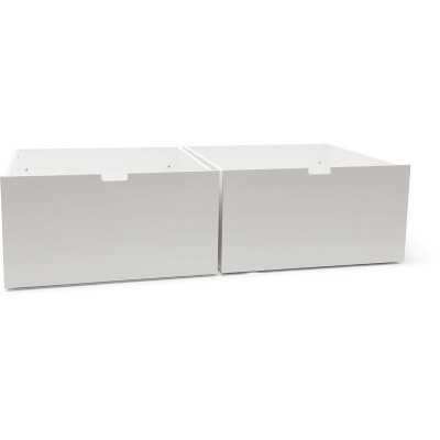 Manis-h 2 High Drawers Silver