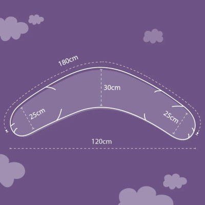 Träumeland cuscino elastico per allattamento Heartsome
