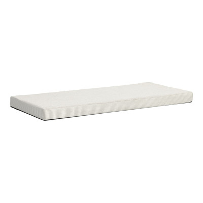 Housse de matelas Lifetime - Teddy Cream 90 cm x 200 cm, hauteur 12 cm