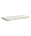 Lifetime mattress cover - Teddy Cream 90 cm x 200 cm, height 12 cm