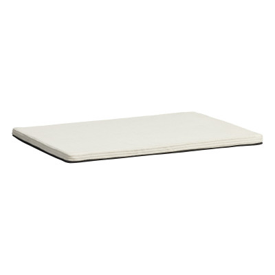 Lifetime small play mattress - Rib Cream 70 cm x 100 cm, height 4 cm