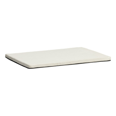 Matelas de jeu petit Lifetime - Rib Cream 70 cm x 100 cm, hauteur 4 cm