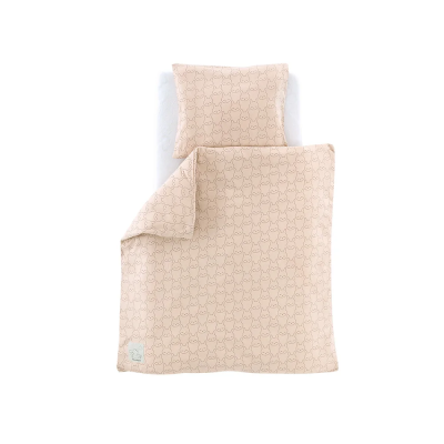 Träumeland Bettwäsche Jersey Kuschelhase beige 80/80 + 35/40 cm