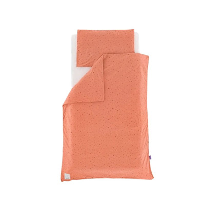 Träumeland Bettwäsche Jersey Moon rost 100/135 + 40/60 cm