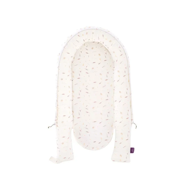 Träumeland Babynest "Home" Premium Naturlieb rosa