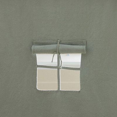 copy of Letto a mezza altezza Lifetime con scaletta e tenda da gioco Sage Blue, rete a doghe Deluxe bianco Incl. materasso
