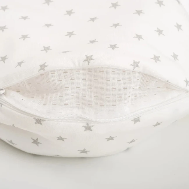 Träumeland Babyschlafsack LIEBMICH Sternchen grau