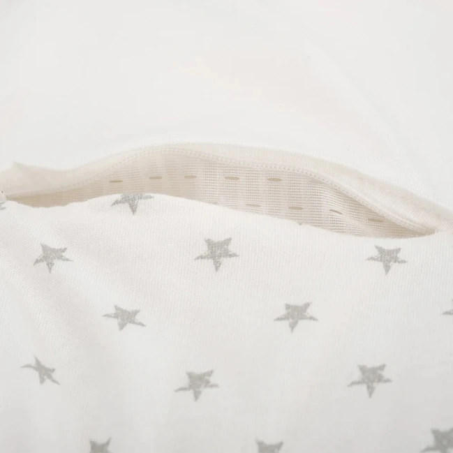 Träumeland baby sleeping bag LIEBMICH Sternchen grau