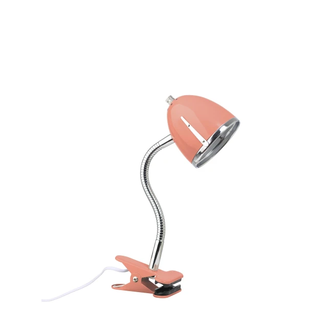 Lifetime clamp lamp Rose blush M/chrome edge