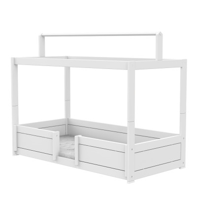 Lifetime 4 in 1 letto per tetto in tessuto con pavimento rotabile bianco