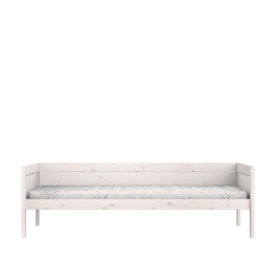 Lifetime Basisbett 90x200 cm mit Roll-Lattenrost Premium whitewash