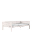 Lifetime Basisbett 90x200 cm mit Roll-Lattenrost Premium whitewash