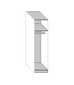 Coperchio dell'armadio Lifetime Kidsrooms - base - pannello posteriore 50 cm bianco