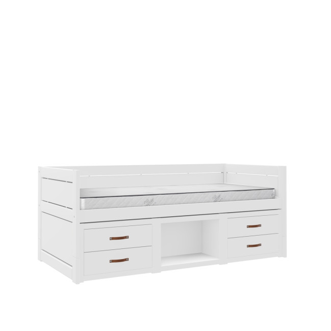 Lifetime Kojenbett mit Rollboden weiss