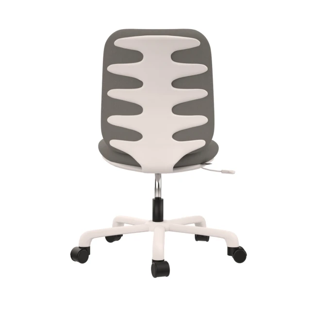 Sedia da ufficio per bambini Lifetime Comfort grigio/bianco