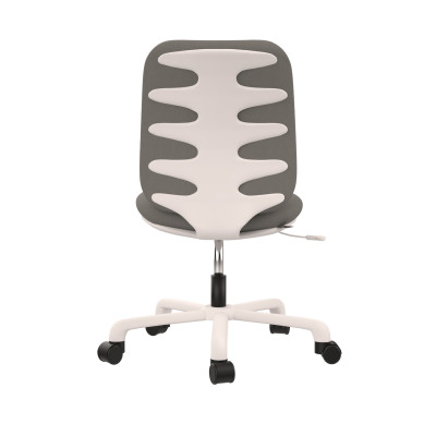 Chaise de bureau pour enfants Lifetime Confort gris/blanc