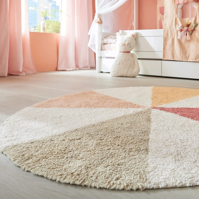 Lifetime Round Tufted Rug - Fairy Theatre