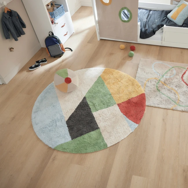 Lifetime Round Tufted Rug - Olympic Dreams