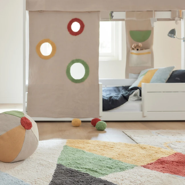 Tappeto rotondo trapuntato Lifetime - Olympic Dreams