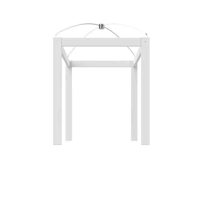 LifeTime Himmelgestell für Basisbett, Grösse: 113/146 x 207 x 102 mm weiss