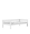 Lifetime Einzelbett Breeze 90 x 200 mit Deluxe-Lattenrost weiss