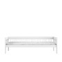 Letto singolo Lifetime Breeze 90 x 200 con telaio a doghe premium bianco