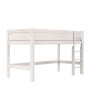 Letto a mezza altezza Lifetime con calce a pavimento rotabile