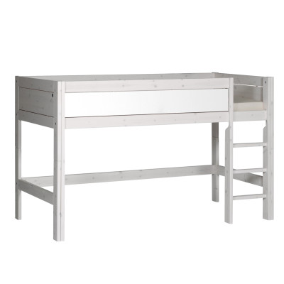 Letto a mezza altezza Lifetime con calce a pavimento rotabile