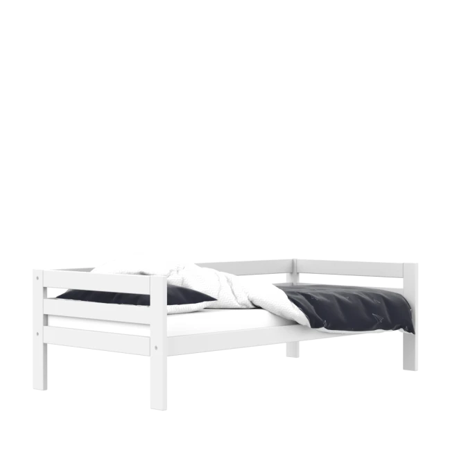 Lifetime Children's Single Bed Elements with standard slats in white