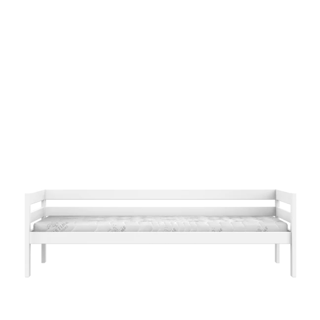 Letto singolo per bambini Lifetime Elements con doghe standard in bianco