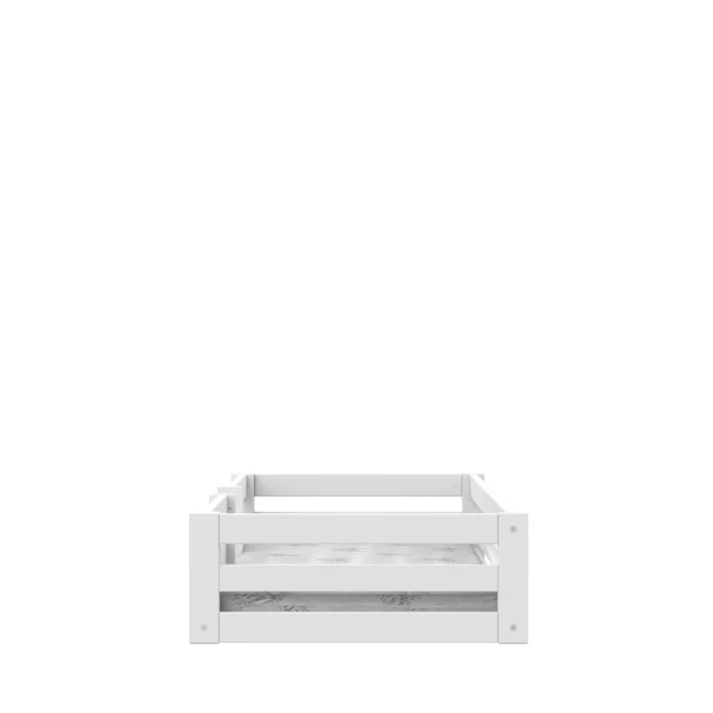 Lifetime Children's Single Montessori Bed Elements with Standard Slats in White