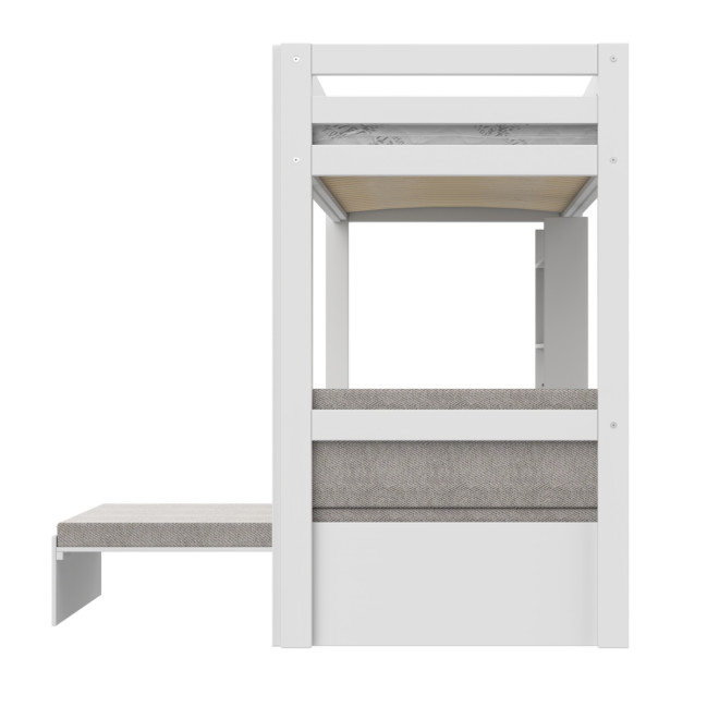 Lifetime Hochbett Study & Relax Elements - Schlafplatz & Schreibtisch