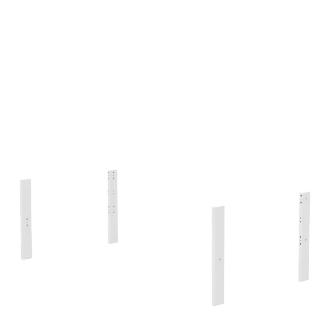 Gambe Lifetime per letto singolo Elements - Bianco