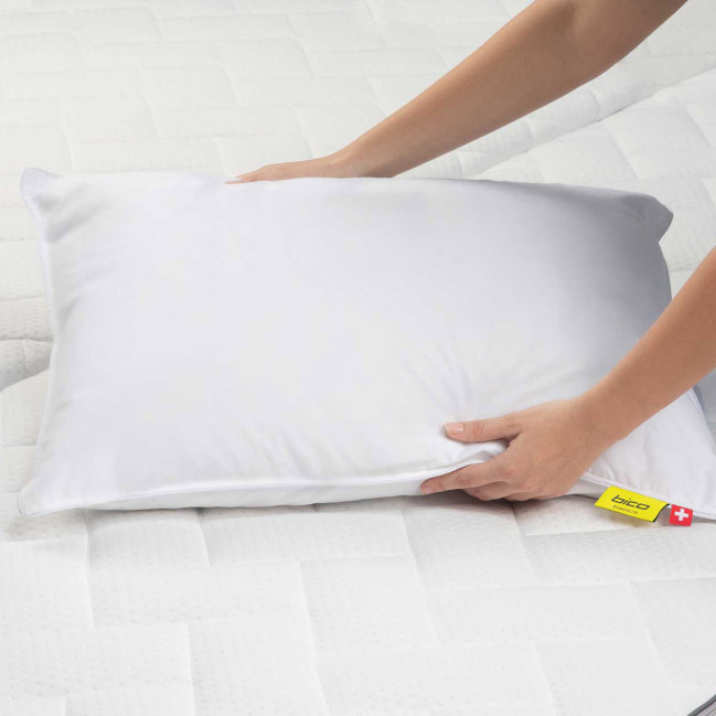 Coussin Bico Primaloft Bio 50x70 cm : Confort Écologique et Douillet