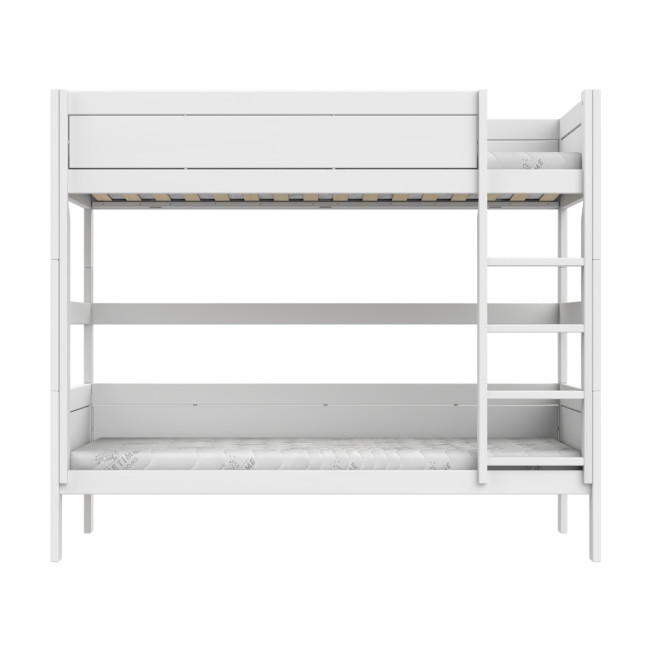 Lifetime bunk bed / roller floor white lacquered