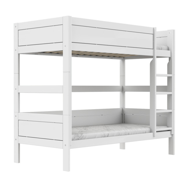 Lifetime Lit superposé avec sommier Luxe, blanc