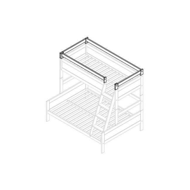 Lifetime safety increase with front opening white
