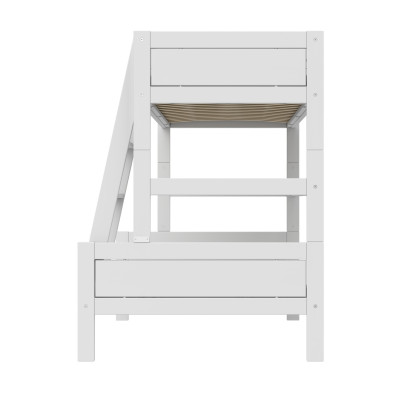 Lifetime Etagenbett FAMILY oben 90x200 unten 120x200 inkl. 2 Premium-Lattenroste Weiss