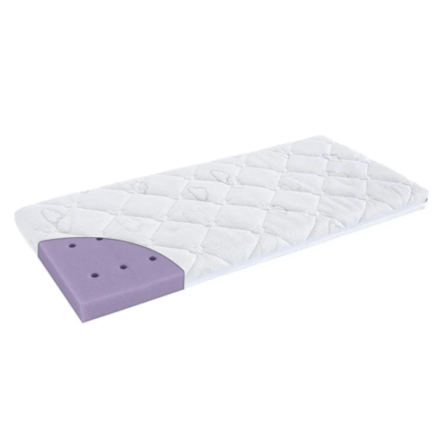 Träumeland Babymatratze Beistellbett Brise Light Fabimax 55 x 90 x 6 cm, eckig