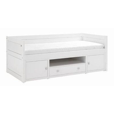 Lifetime Lit superposé avec sommier Luxe, blanc