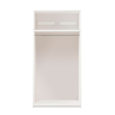 Élément d’armoire Lifetime 100 cm (Sans portes) Laqué blanc