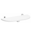 Lifetime Hanging Shelf White Lacquered