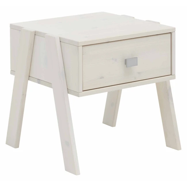 Comodino Lifetime con imbiancatura a cassetto