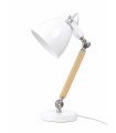 Lampe de Table Lifetime Bois / Métal - Blanc