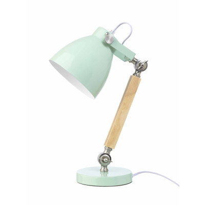 Tischlampe Holz / Metal - Mint