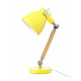 Lampada da Tavolo Legno / Metallo - Giallo