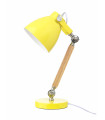 Lampe de Table Lifetime Bois / Métal - Jaune